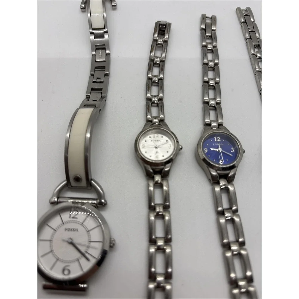 Fossil F2 ES-9090, ES-9103, ES-9048 ES-2473 Ladies Watches Lot All Working